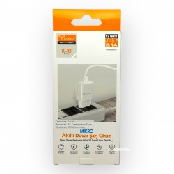 Зарядно устройство 220V + Кабел USB Micro