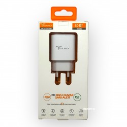 Зарядно устройство за телефон 220V с изход PD 25W (бързо зареждане)