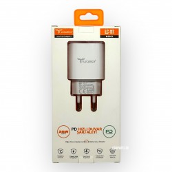 Зарядно устройство за телефон 220V с изход PD 25W (бързо зареждане)