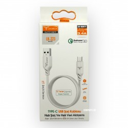 Кабел за зареждане - USB Lightning (бързо зареждане)