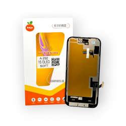 Дисплей + Тъч Скрийн за iPhone 15 - RJ - Soft Oled