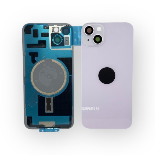 Оборудван Заден капак / Задно стъкло за iPhone 14 Plus - Purple/Лилав