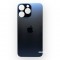 Заден капак / Задно стъкло за iPhone 15 Pro Max - Blue/Син