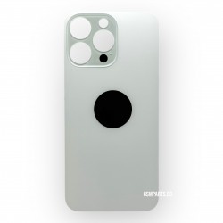 Заден капак / Задно стъкло за iPhone 15 Pro Max - White/Бял