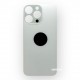 Заден капак / Задно стъкло за iPhone 15 Pro Max - White/Бял