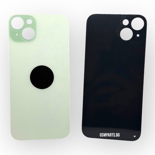 Заден капак / Задно стъкло за iPhone 15 Plus - Green/Зелен