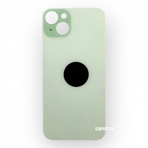 Заден капак / Задно стъкло за iPhone 15 Plus - Green/Зелен