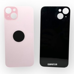 Заден капак / Задно стъкло за iPhone 15 Plus - Pink/Розов