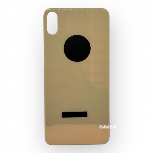 Заден капак / Задно стъкло за iPhone XS Max - Gold/Златист