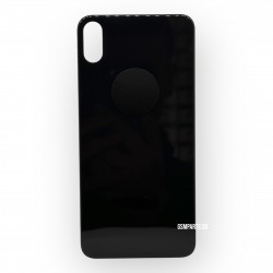Заден капак / Задно стъкло за iPhone XS Max - Black/Черен