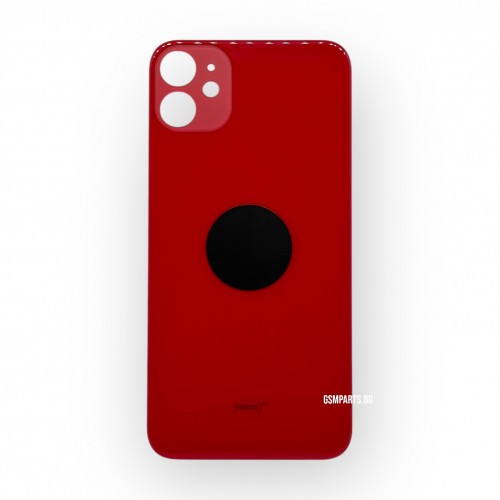 Заден капак / Задно стъкло за iPhone 11 - Red/Червен