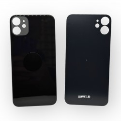 Заден капак / Задно стъкло за iPhone 11 - Black/Черен
