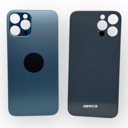 Заден капак / Задно стъкло за iPhone 12 Pro Max - Blue/Син