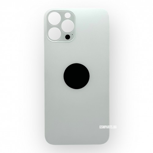 Заден капак / Задно стъкло за iPhone 12 Pro Max - White/Бял