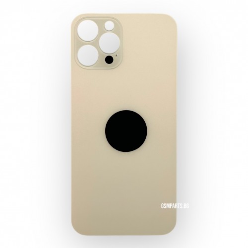 Заден капак / Задно стъкло за iPhone 12 Pro Max - Gold/Златист