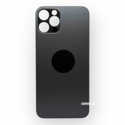 Заден капак / Задно стъкло за iPhone 12 Pro - Black/Черен