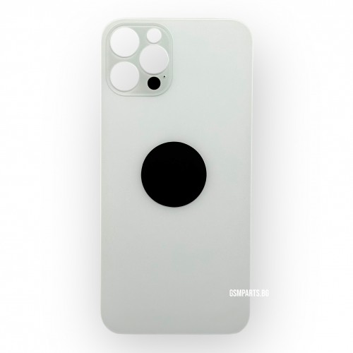 Заден капак / Задно стъкло за iPhone 12 Pro - White/Бял