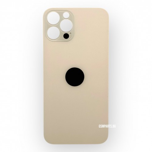 Заден капак / Задно стъкло за iPhone 12 Pro - Gold/Златист