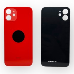 Заден капак / Задно стъкло за iPhone 12 - Red/Червен