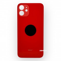 Заден капак / Задно стъкло за iPhone 12 - Red/Червен