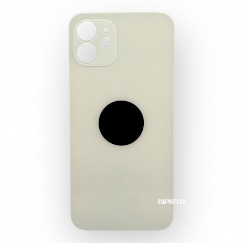 Заден капак / Задно стъкло за iPhone 12 - White/Бял