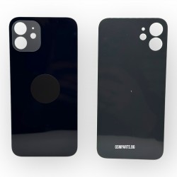 Заден капак / Задно стъкло за iPhone 12 - Black/Черен