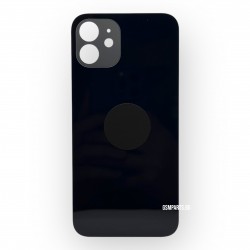 Заден капак / Задно стъкло за iPhone 12 - Black/Черен