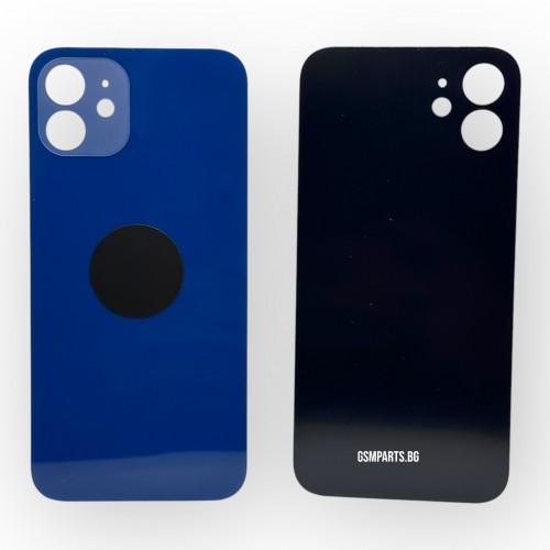 Заден капак / Задно стъкло за iPhone 12 - Blue/Син
