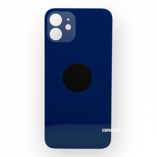 Заден капак / Задно стъкло за iPhone 12 - Blue/Син