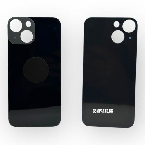Заден капак / Задно стъкло за iPhone 13 Mini - Black/Черен