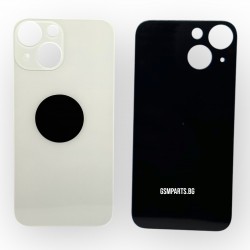 Заден капак / Задно стъкло за iPhone 13 Mini - White/Бял