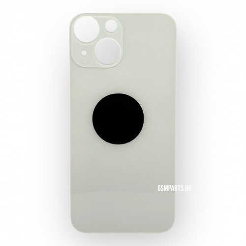 Заден капак / Задно стъкло за iPhone 13 Mini - White/Бял