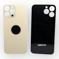 Заден капак / Задно стъкло за iPhone 13 Pro Max - Gold/Златист