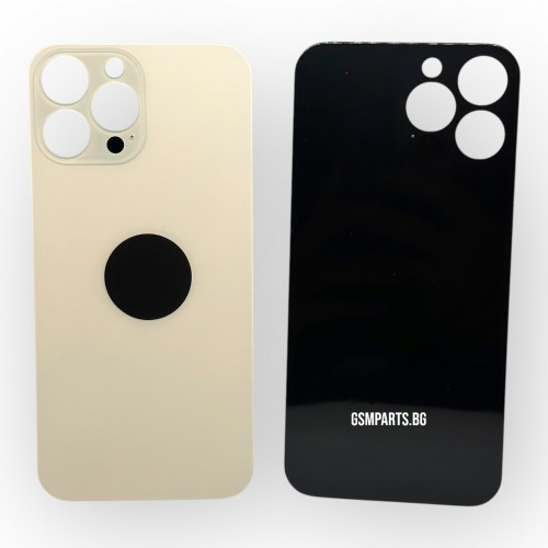 Заден капак / Задно стъкло за iPhone 13 Pro Max - Gold/Златист