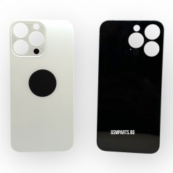 Заден капак / Задно стъкло за iPhone 13 Pro - White/Бял