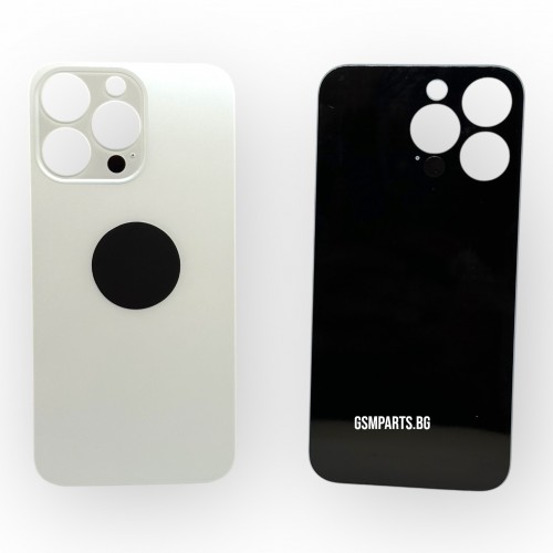 Заден капак / Задно стъкло за iPhone 13 Pro - White/Бял