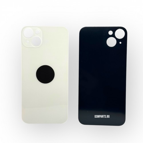 Заден капак / Задно стъкло за iPhone 14 Plus - White/Бял