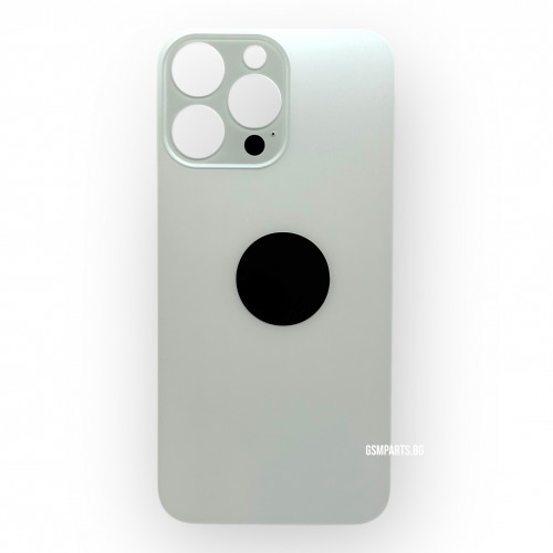 Заден капак / Задно стъкло за iPhone 14 Pro Max - White/Бял