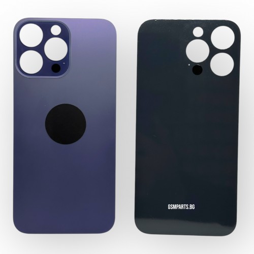 Заден капак / Задно стъкло за iPhone 14 Pro Max - Purple/Лилав