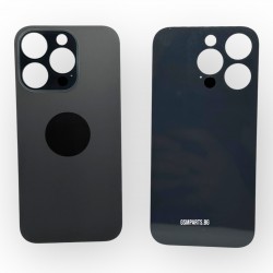 Заден капак / Задно стъкло за iPhone 14 Pro - Black/Черен