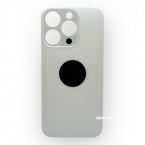 Заден капак / Задно стъкло за iPhone 14 Pro - White/Бял