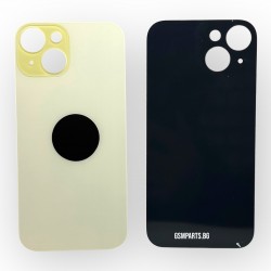 Заден капак / Задно стъкло за iPhone 15 - Yellow/Жълт