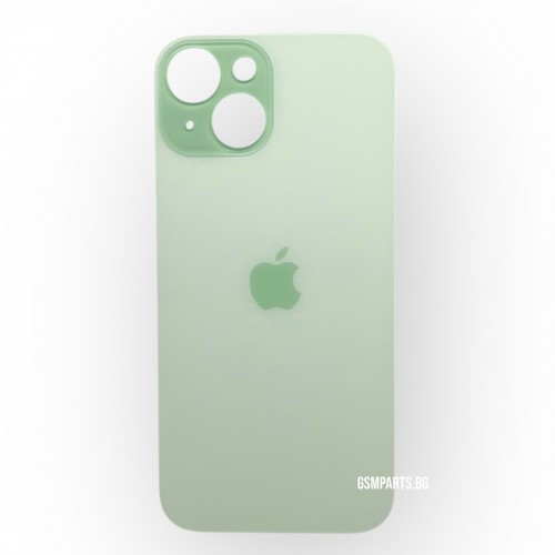 Заден капак / Задно стъкло за iPhone 15 - Green/Зелен