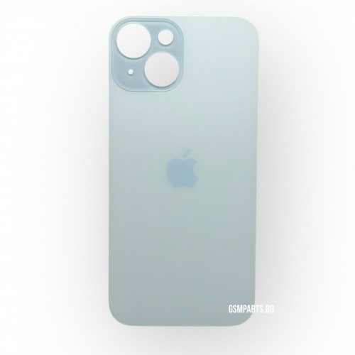 Заден капак / Задно стъкло за iPhone 15 - Blue/Син