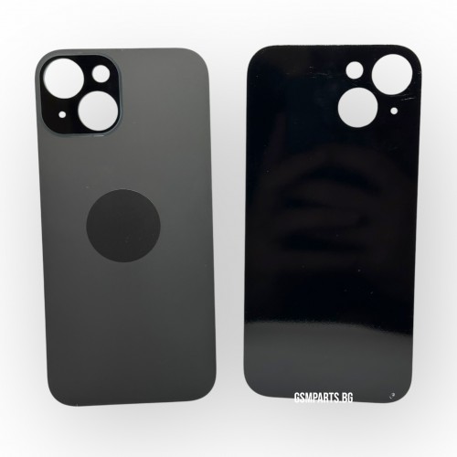Заден капак / Задно стъкло за iPhone 15 - Black/Черен