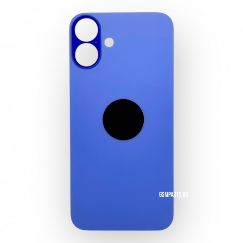 Заден капак / Задно стъкло за iPhone 16 Plus - Blue/Син