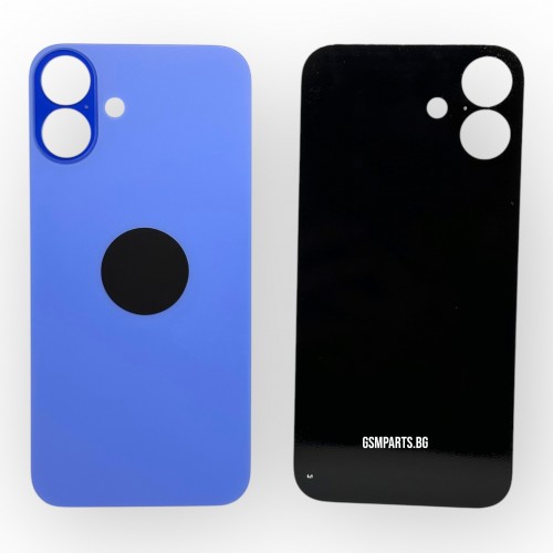Заден капак / Задно стъкло за iPhone 16 Plus - Blue/Син