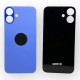 Заден капак / Задно стъкло за iPhone 16 Plus - Blue/Син