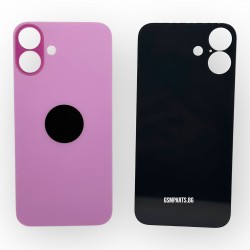 Заден капак / Задно стъкло за iPhone 16 Plus - Pink/Розов