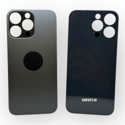 Заден капак / Задно стъкло за iPhone 16 Pro Max - Black/Черен